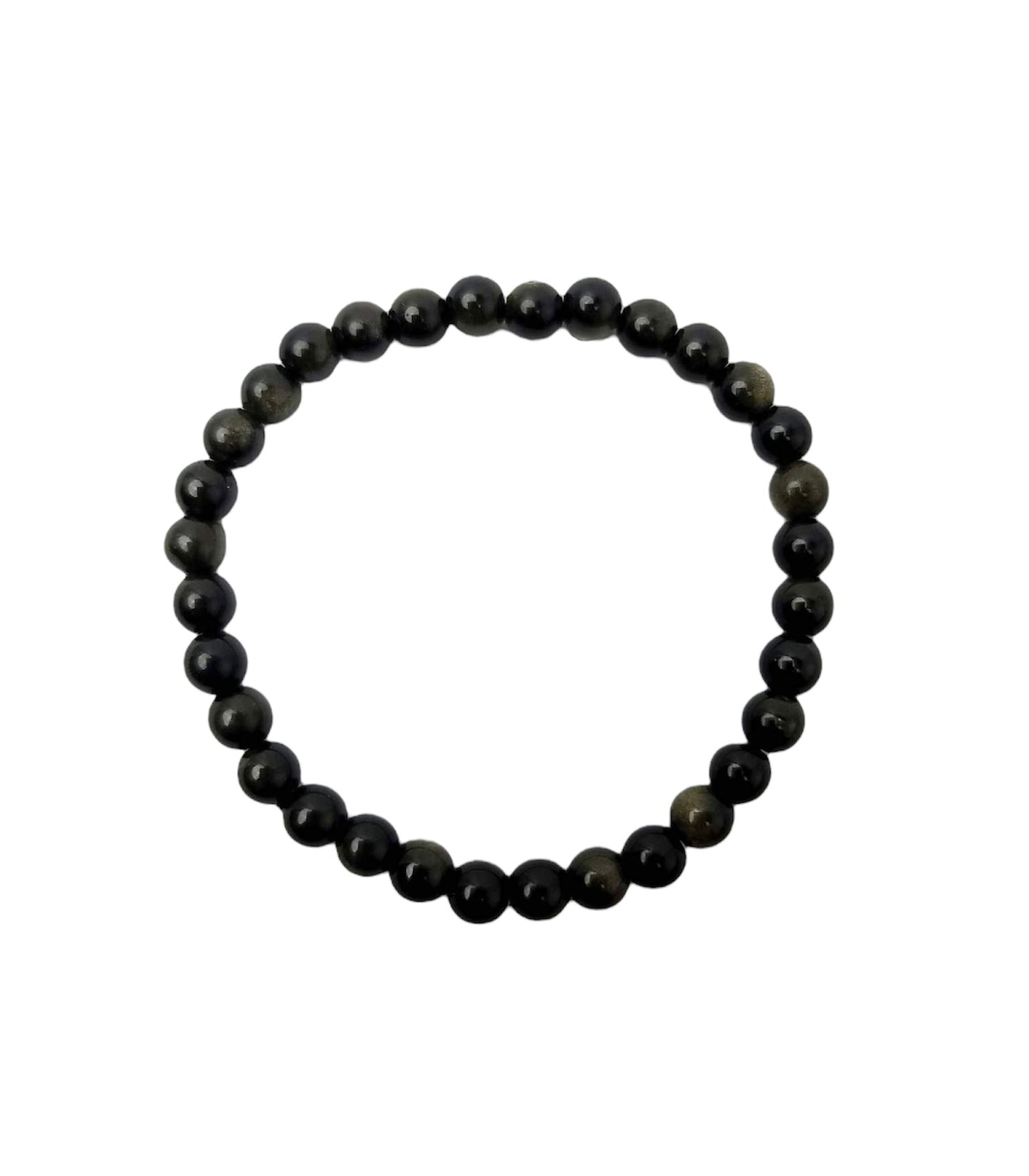 GOLD SHEEN OBSIDIAN BRACELET | H168