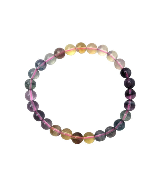 RAINBOW FLUORITE BRACELET | H191