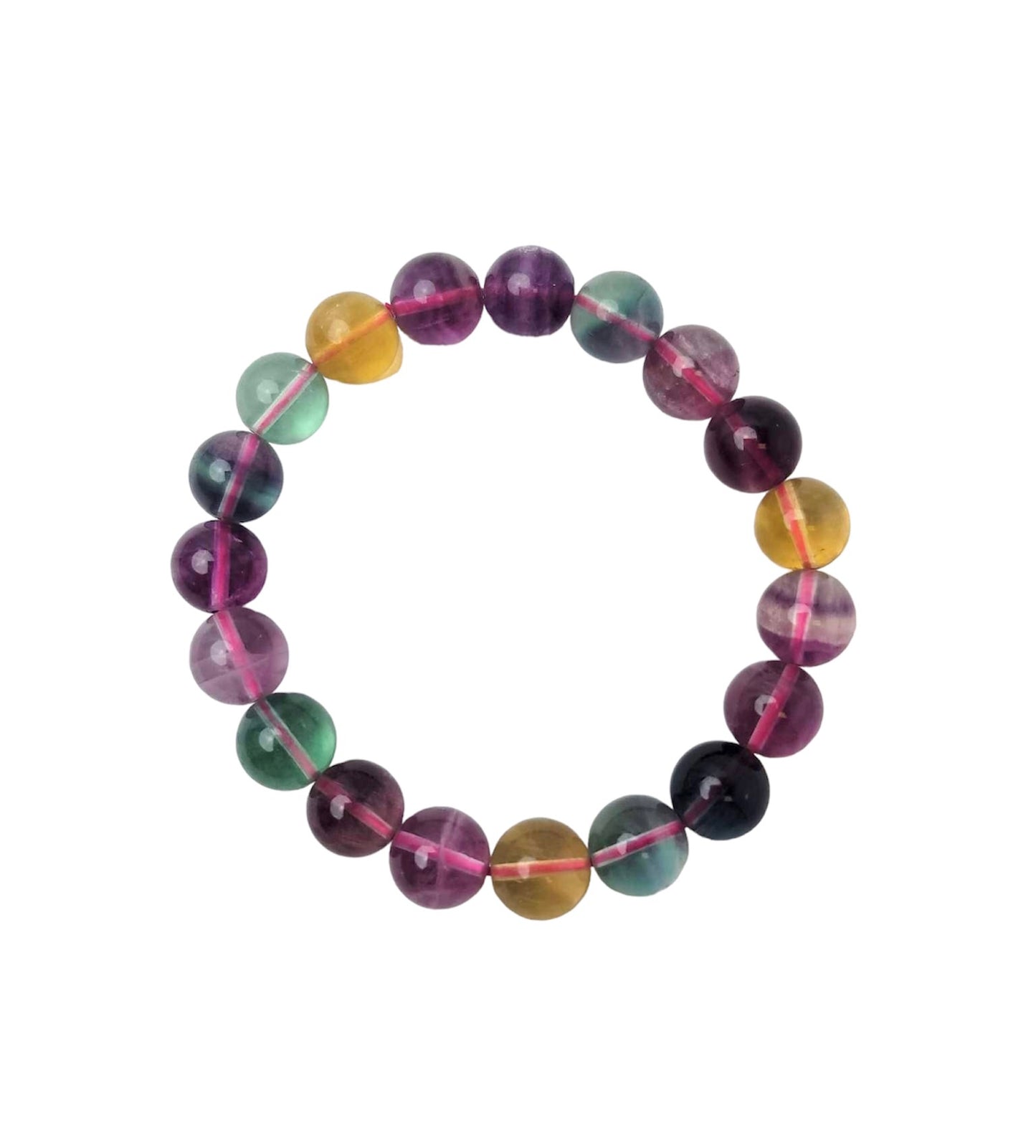 RAINBOW FLUORITE BRACELET | H189