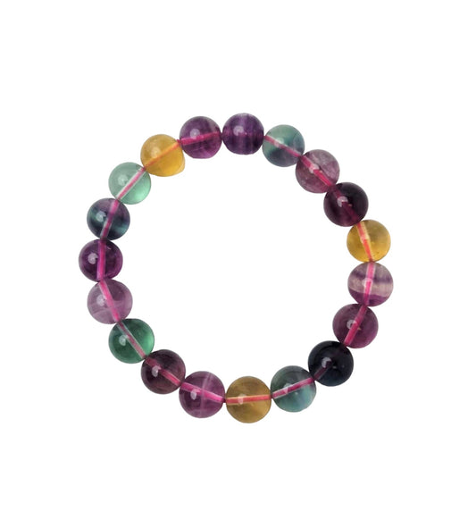 RAINBOW FLUORITE BRACELET | H189