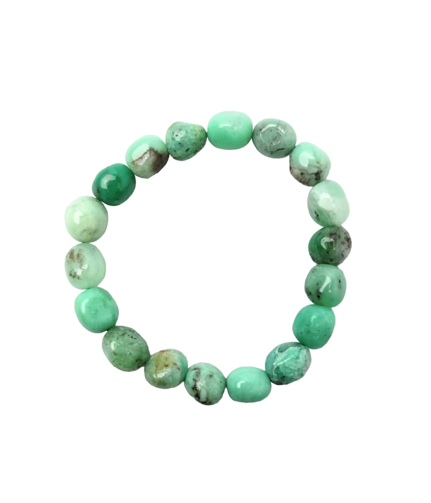CHRYSOPRASE FREEFORM BRACELET | H162
