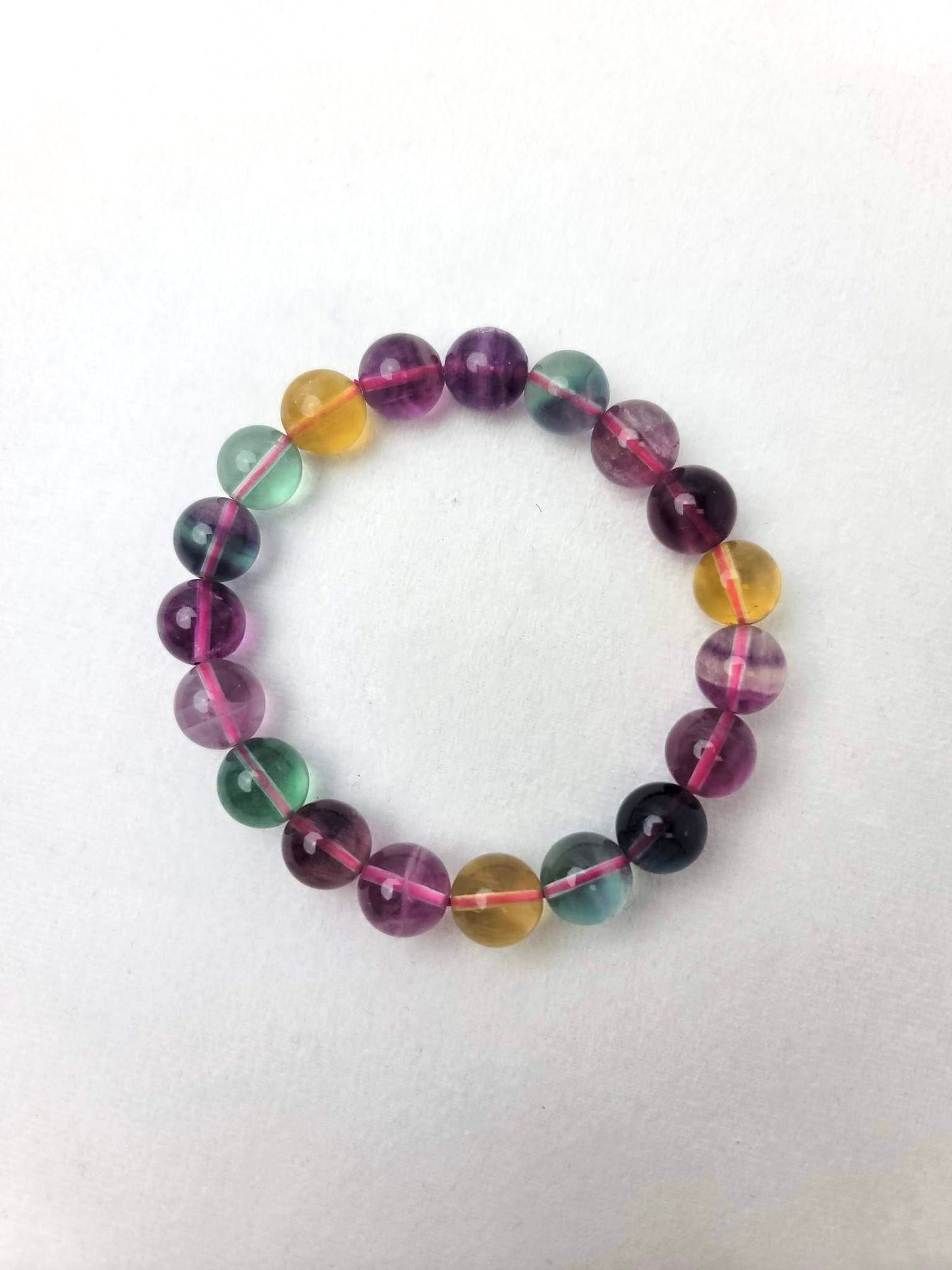 RAINBOW FLUORITE BRACELET | H189