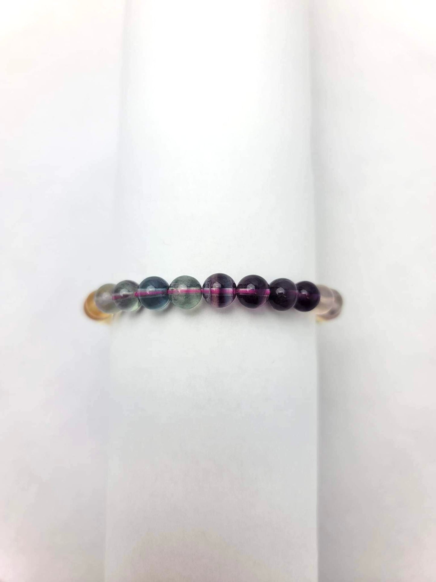 RAINBOW FLUORITE BRACELET | H191