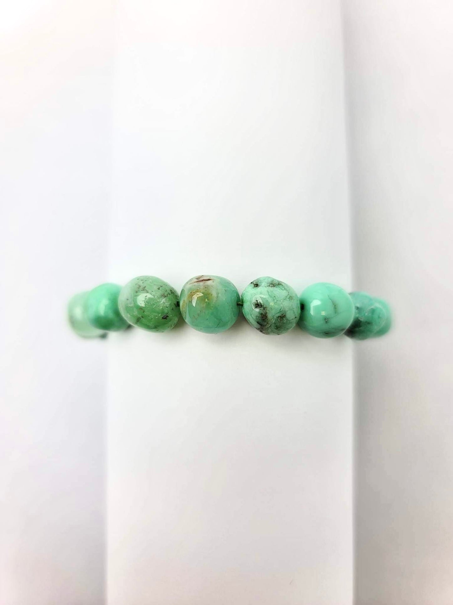 CHRYSOPRASE FREEFORM BRACELET | H162