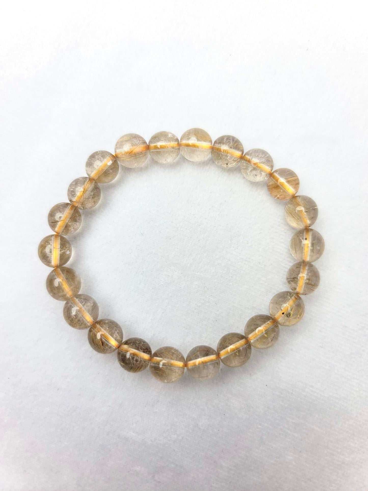 RUTILATED QUARTZ BRACELET | H172