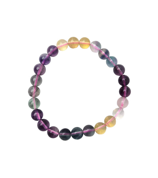 RAINBOW FLUORITE BRACELET | H190
