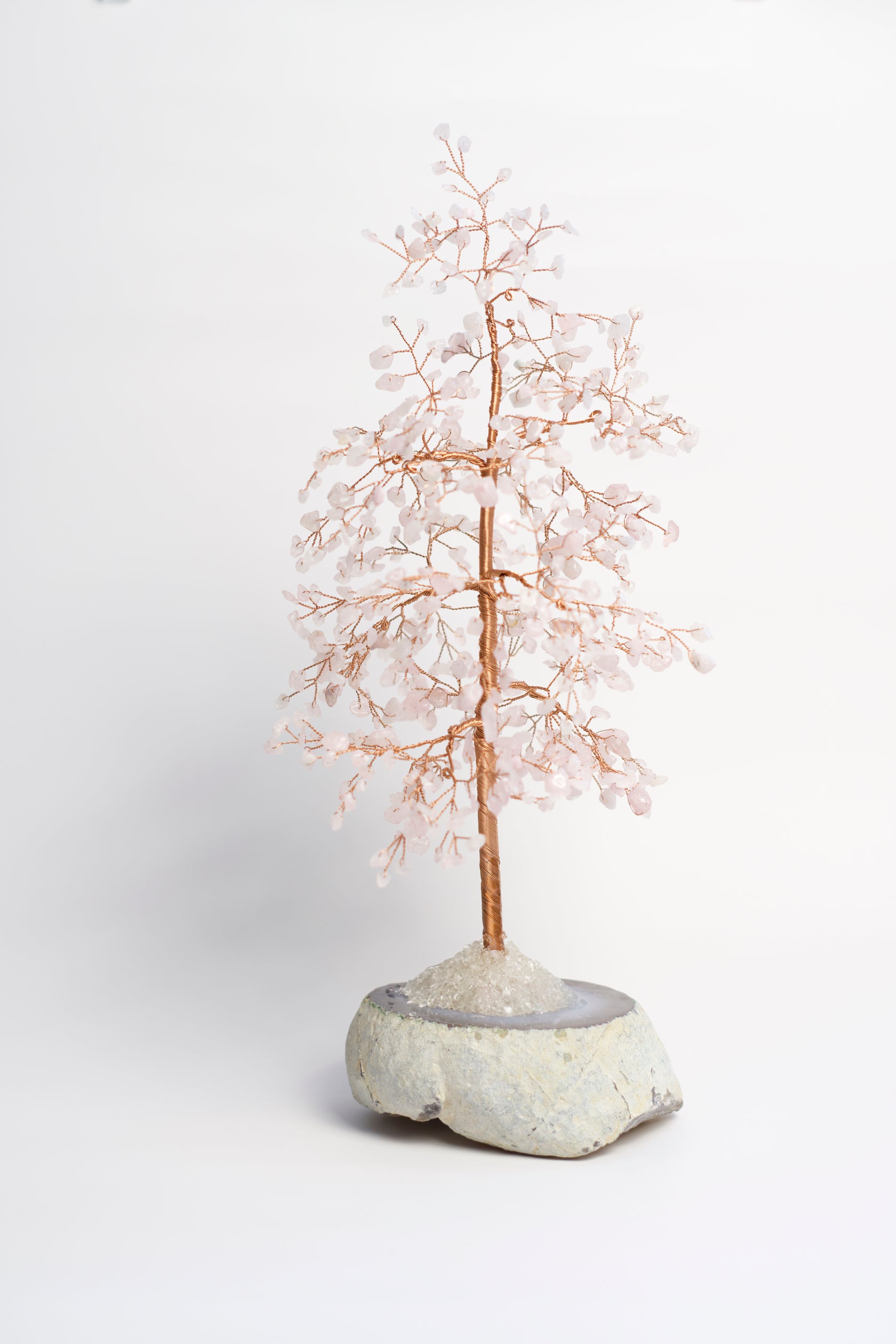 crystal money tree LG MONEY TREE | ROSE QUARTZ