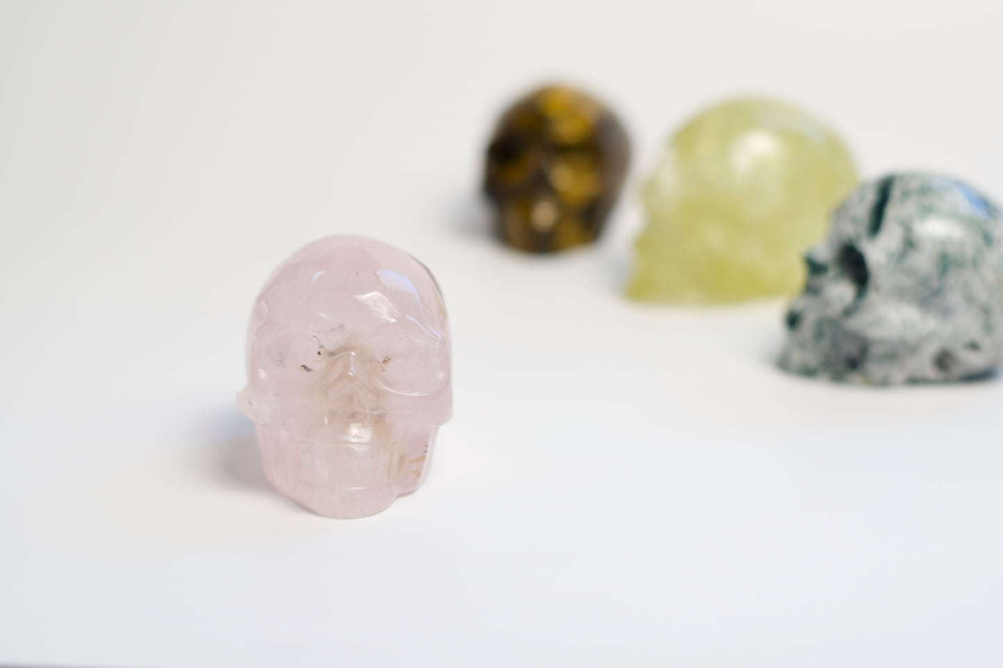 MD SKULL | ROSE QUARTZ | G117