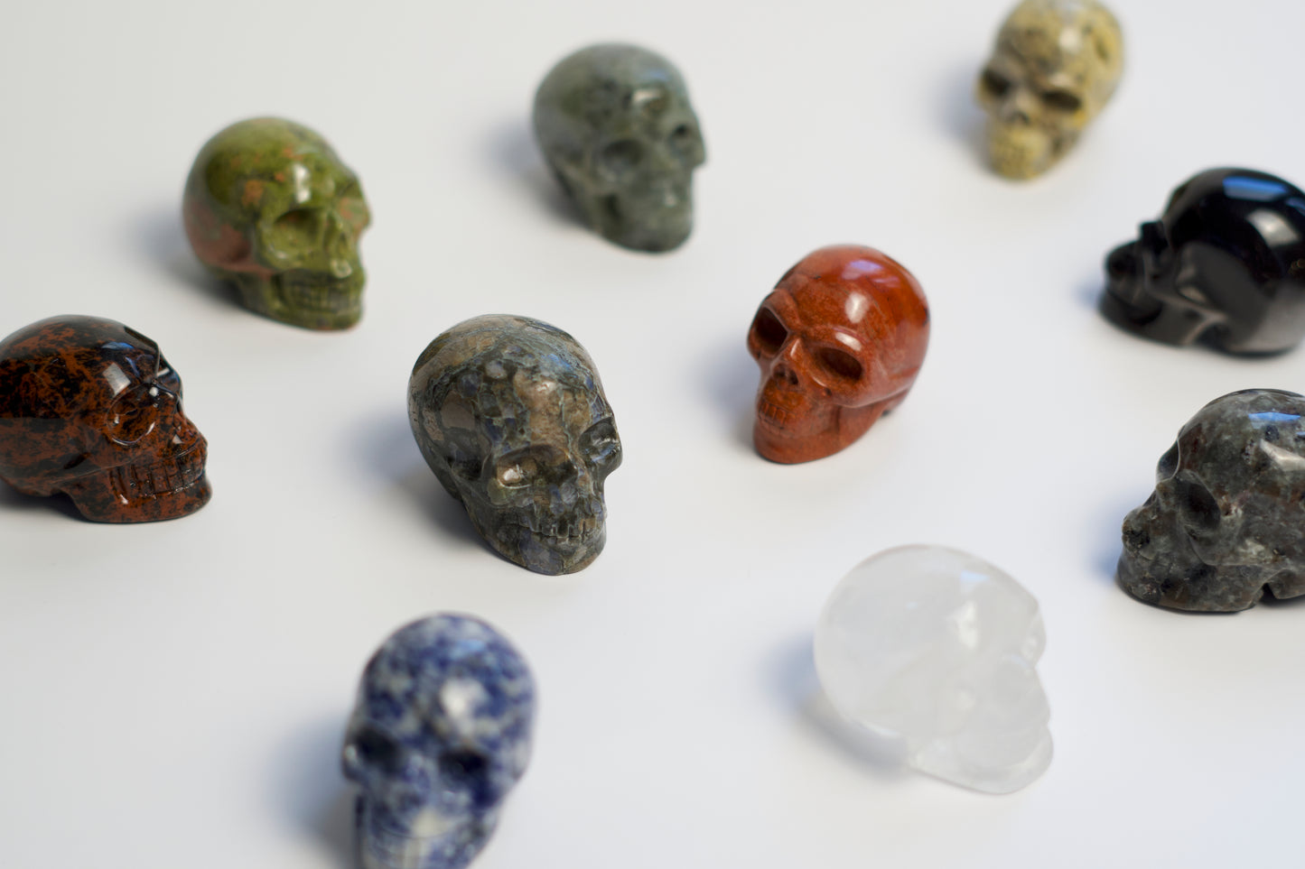 SM SKULL | RED JASPER | G138