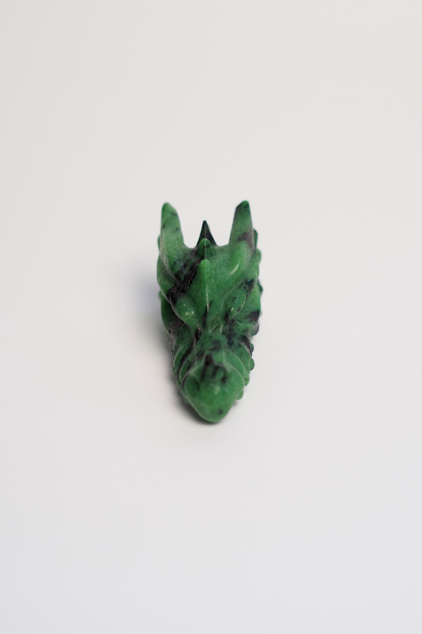 SM DRAGON HEAD | RUBY ZOISITE | G121