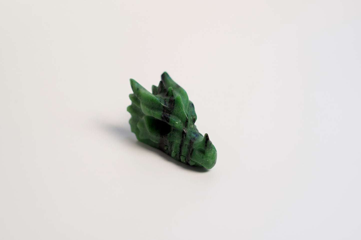 SM DRAGON HEAD | RUBY ZOISITE | G121
