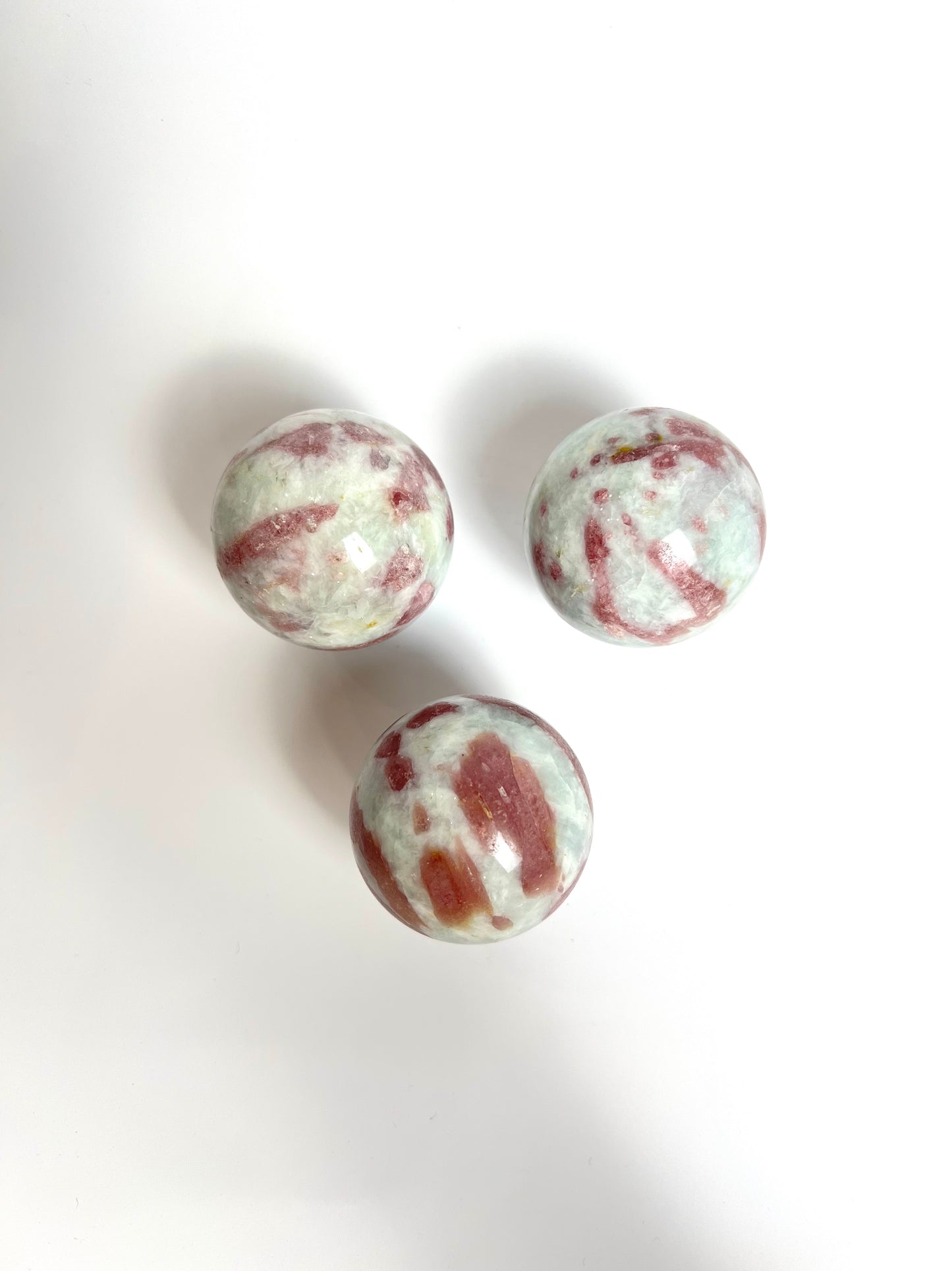 PINK TOURMALINE SPHERES | G142
