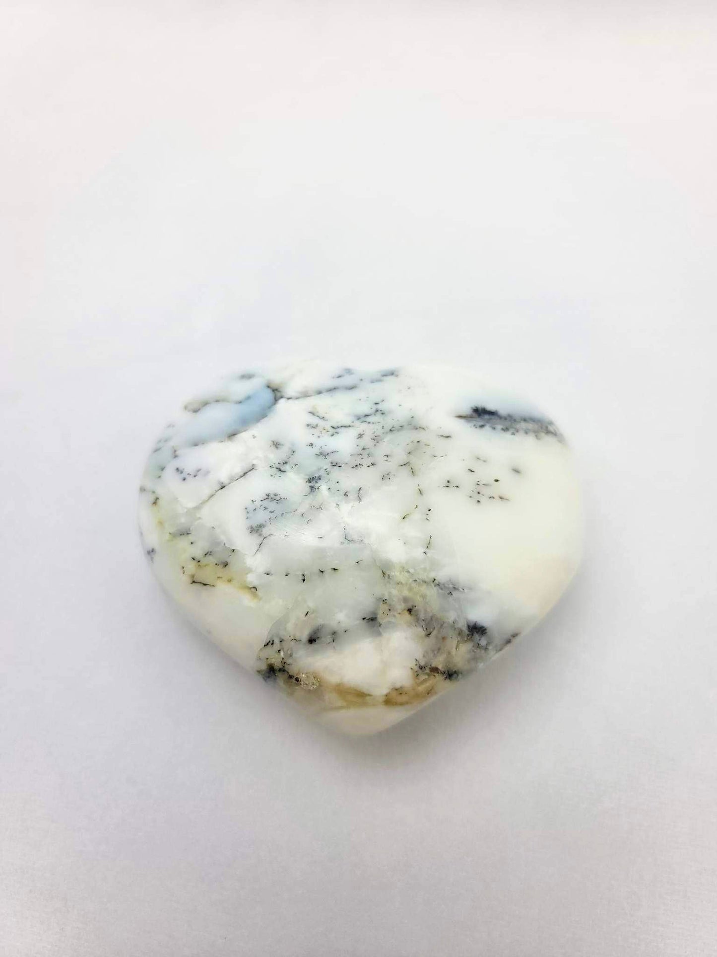 DENDRITIC OPAL HEART | H140