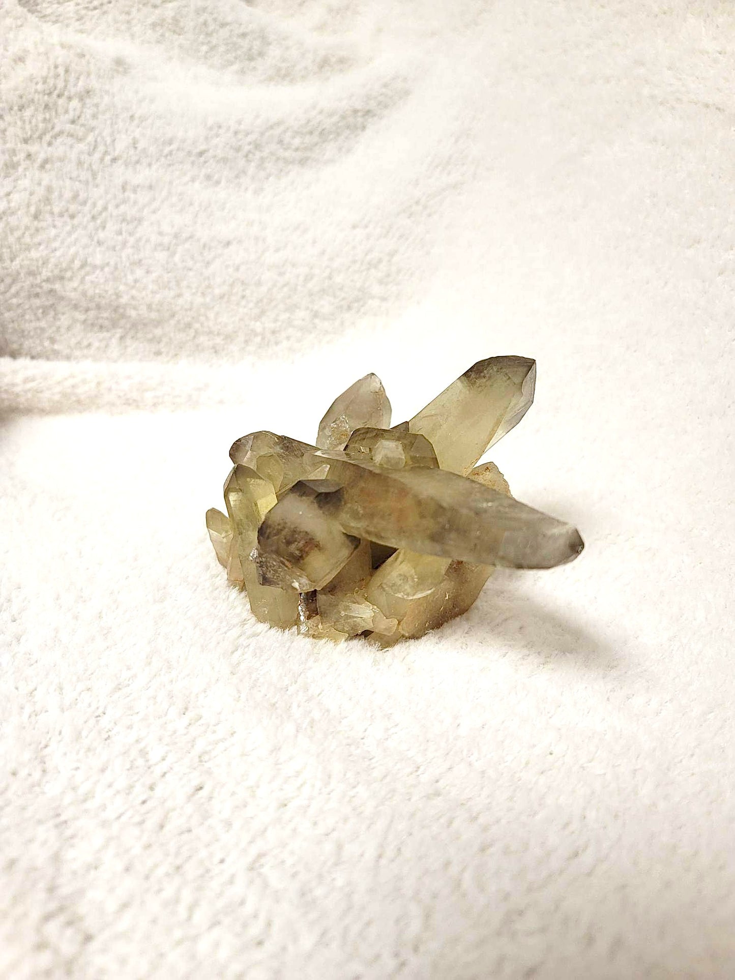 SMOKY CITRINE RAW CLUSTER | H102