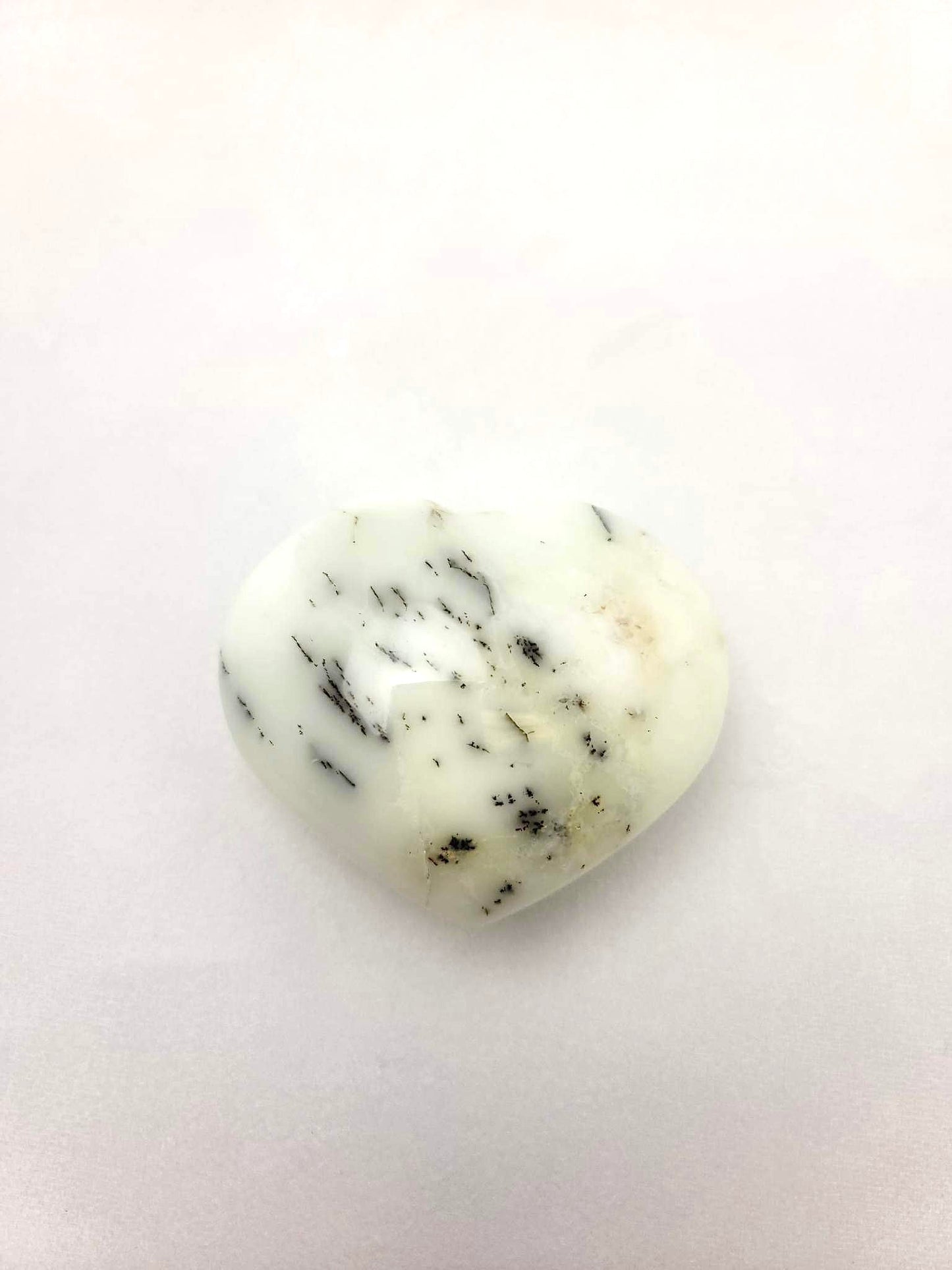 DENDRITIC OPAL HEART | H139