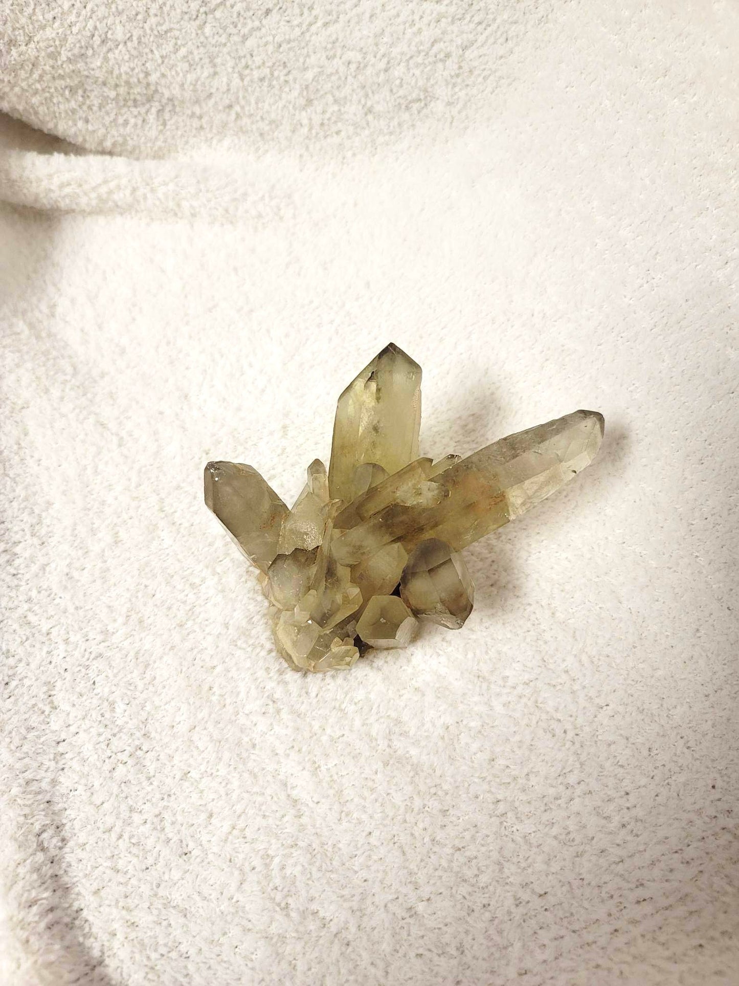 SMOKY CITRINE RAW CLUSTER | H102