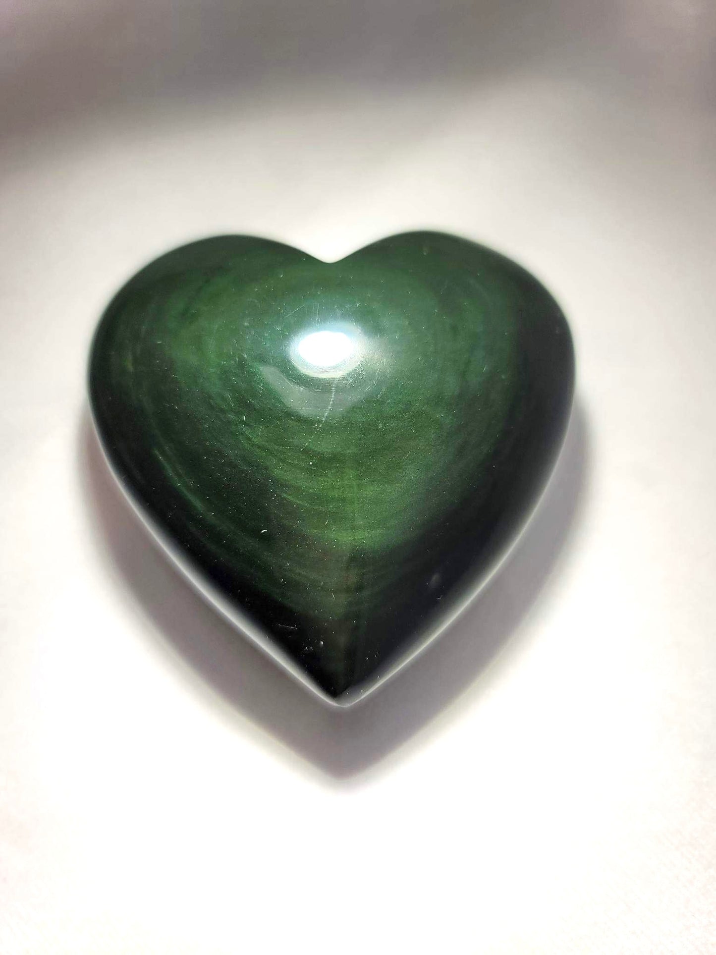 RAINBOW OBSIDIAN HEART | H132