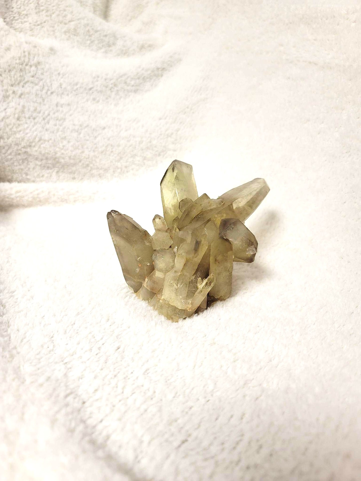 SMOKY CITRINE RAW CLUSTER | H102