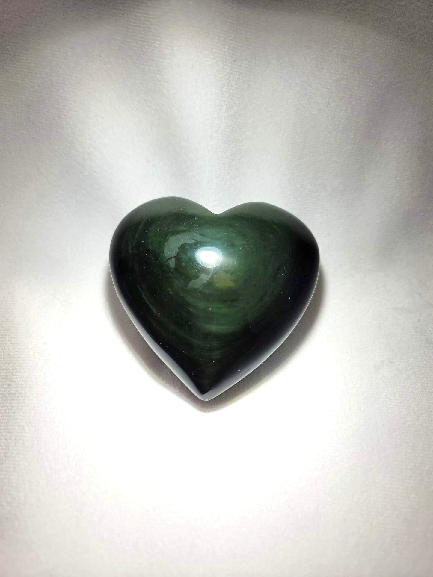 RAINBOW OBSIDIAN HEART | H132