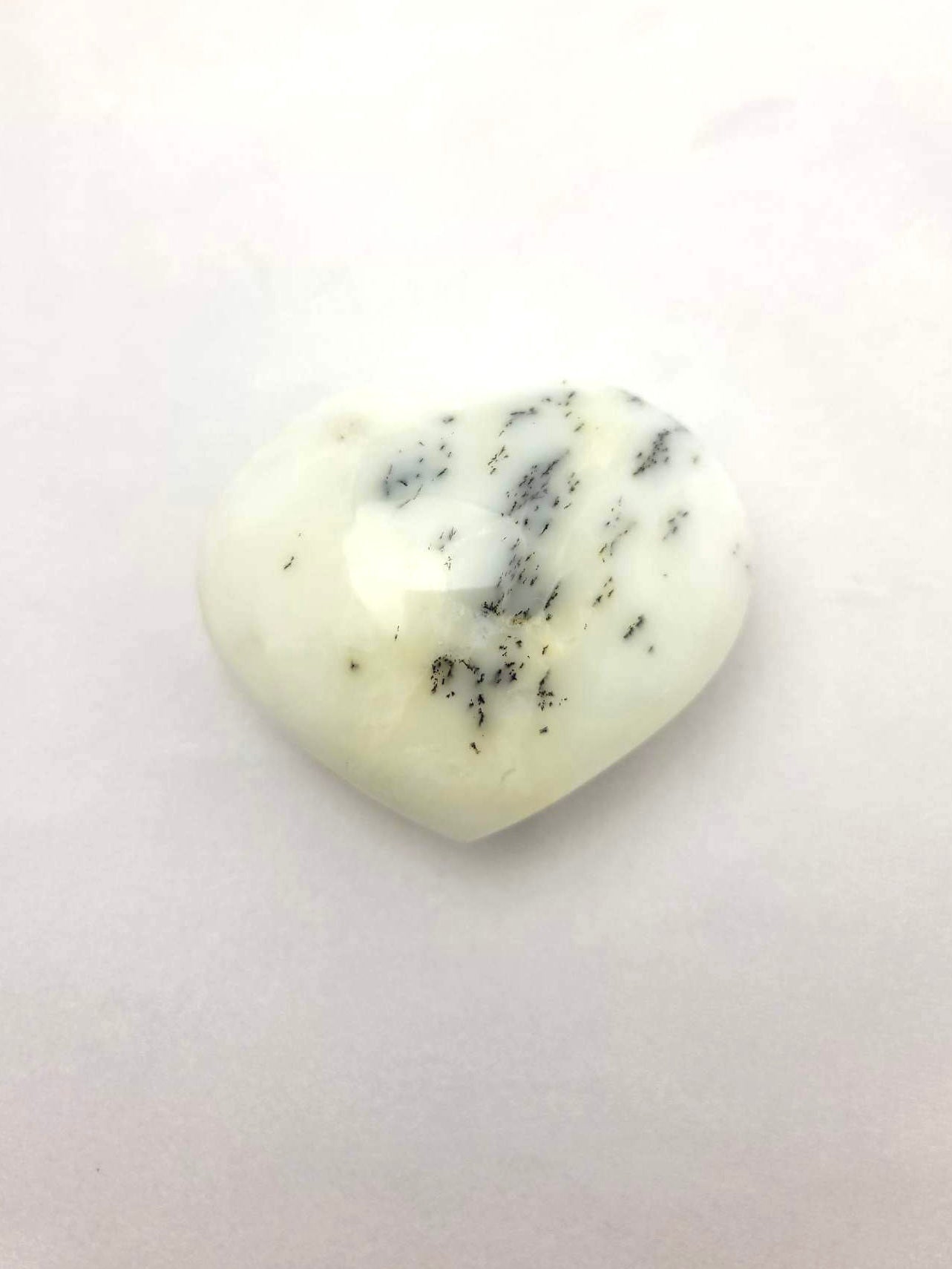 DENDRITIC OPAL HEART | H139