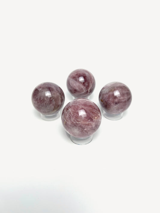 LAVENDER QUARTZ SPHERES | G143