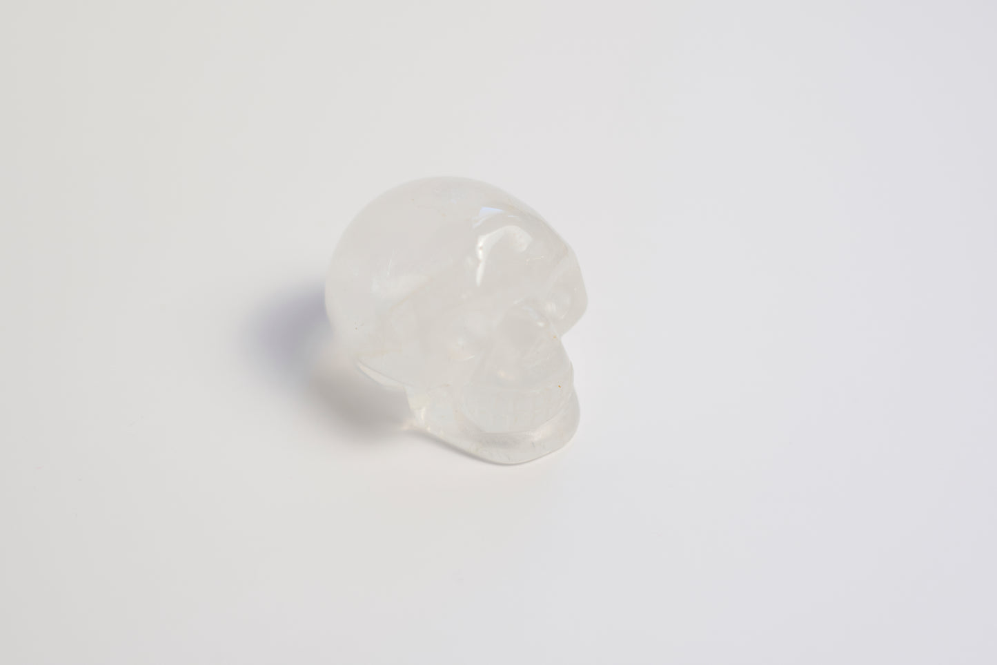 SM SKULL | CLEAR QUARTZ | G134