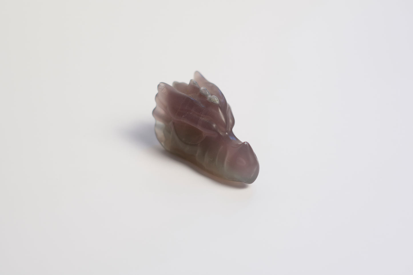 SM DRAGON HEAD | PURPLE FLUORITE | G124