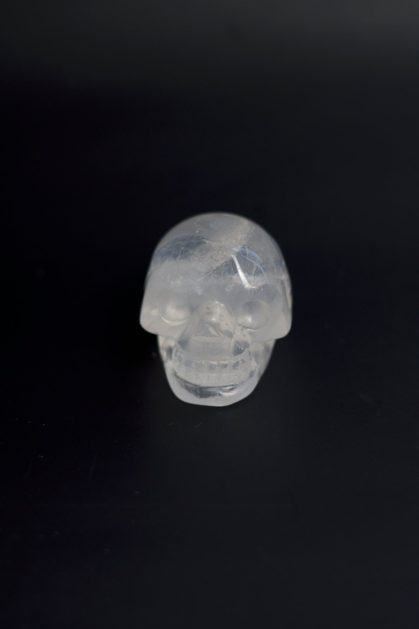 SM SKULL | CLEAR QUARTZ | G134